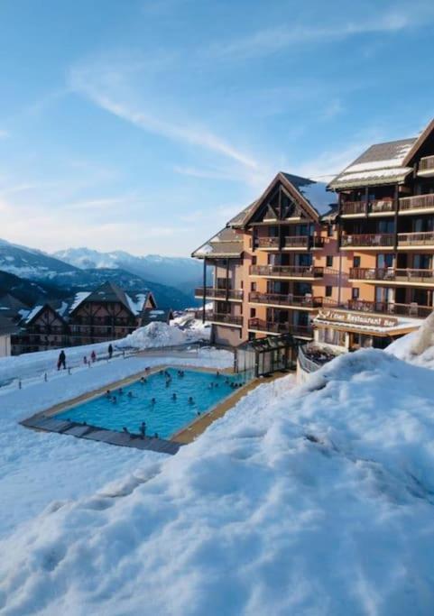 Appartement Pied Des Pistes Valmeinier Dış mekan fotoğraf