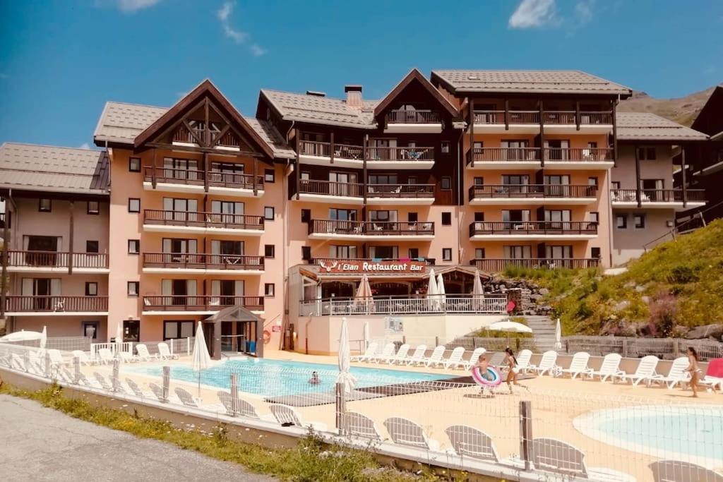 Appartement Pied Des Pistes Valmeinier Dış mekan fotoğraf